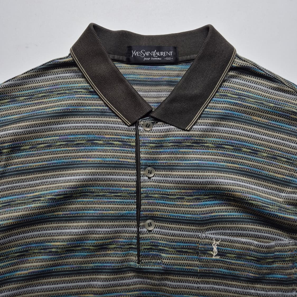 [100] 입생로랑 스트라이프 카라티 상품이미지6