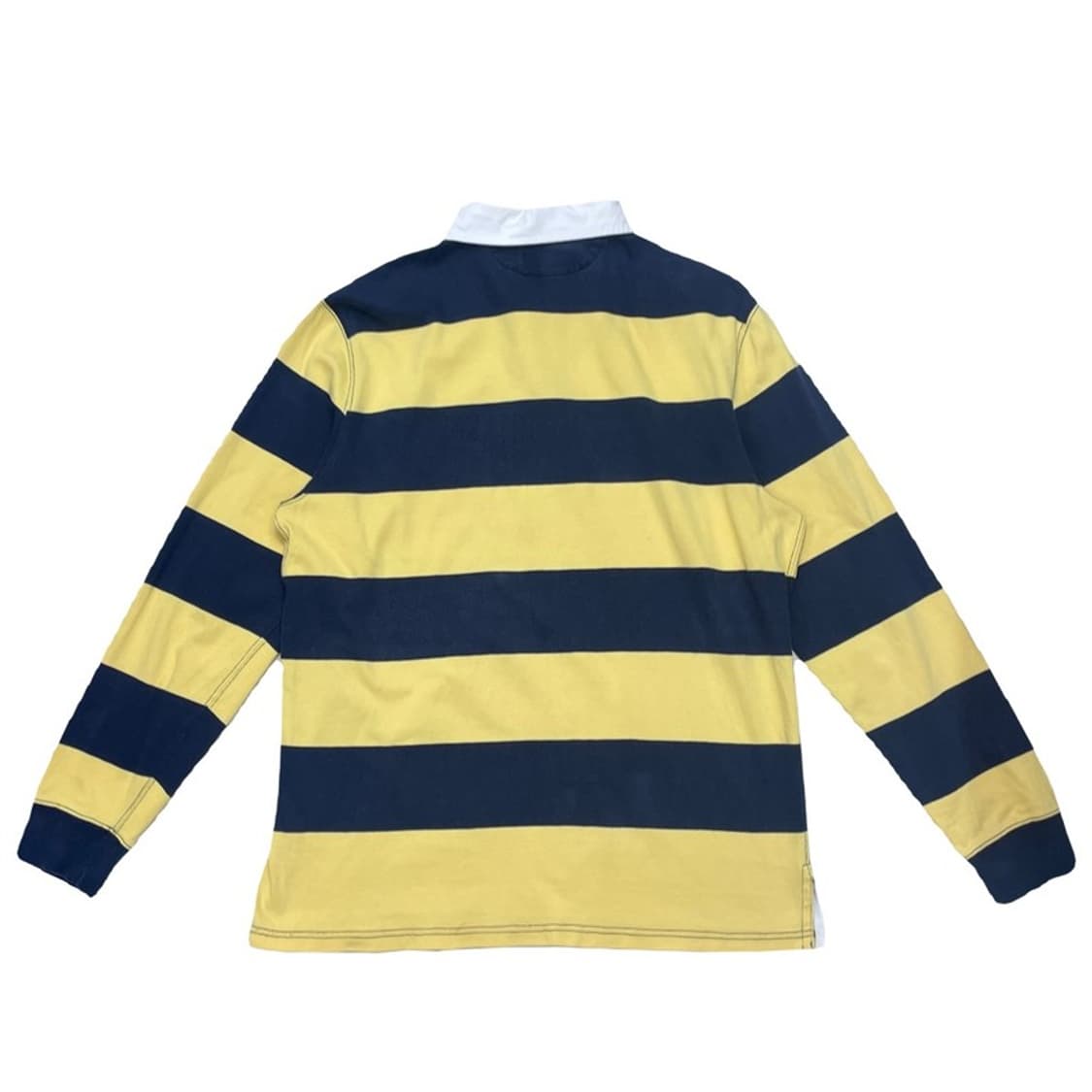 POLO BY RALPH LAUREN 럭비티 네이비+옐로우 XL 상품이미지5