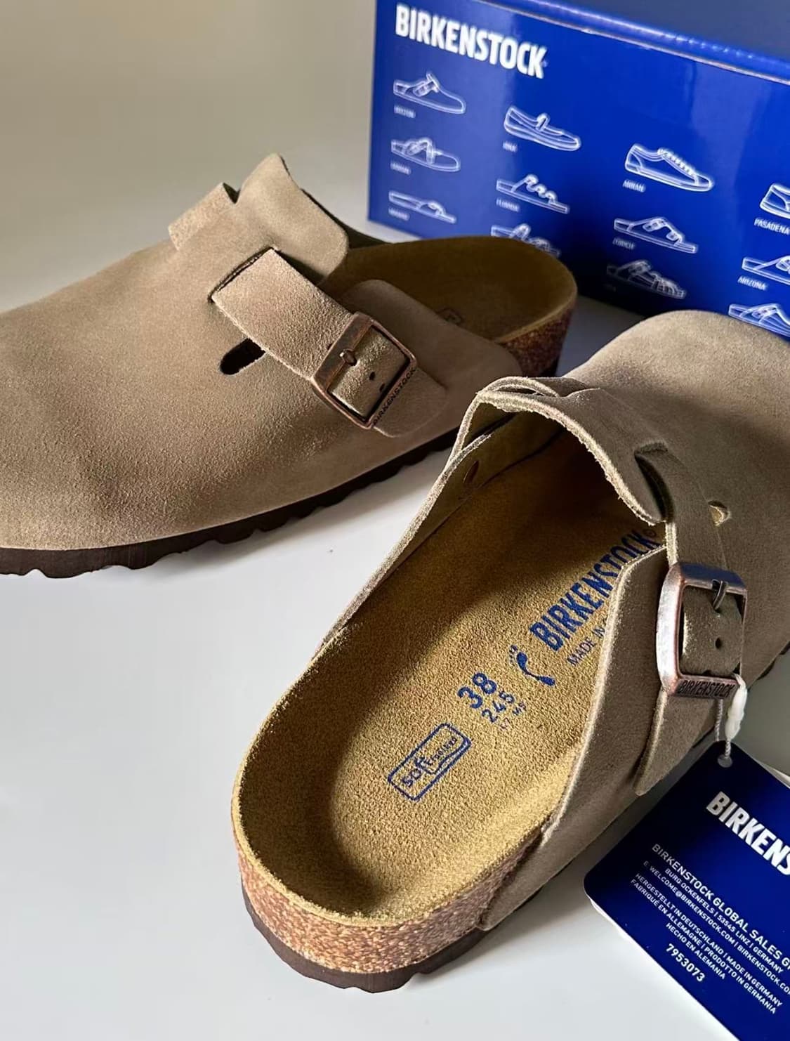 버켄스탁 보스턴 소프트 풋베드 토프 245mm 상품이미지4