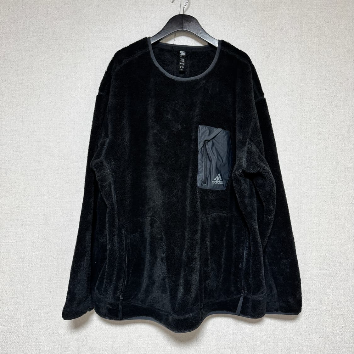 아디다스 플리스 3XL 팝니다! (실착 1회) 상품이미지1