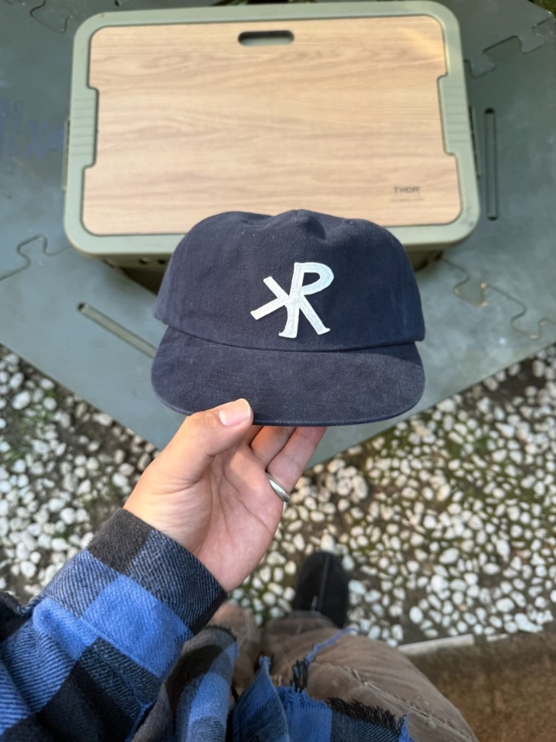 크래커하우스 아뜰리에 캡 네이비 상품이미지1