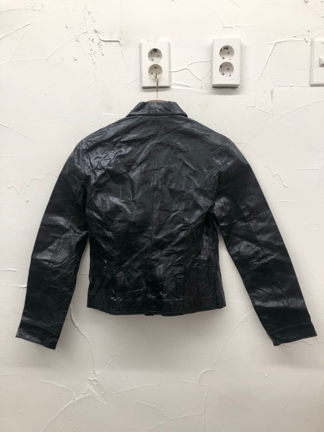 돈피 레더 자켓 상품이미지2