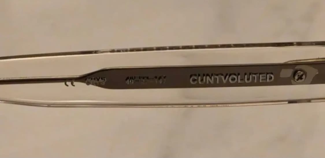 [정품] 크롬하츠 재팬 클리어 솔 대거 실버 안경 상품이미지5