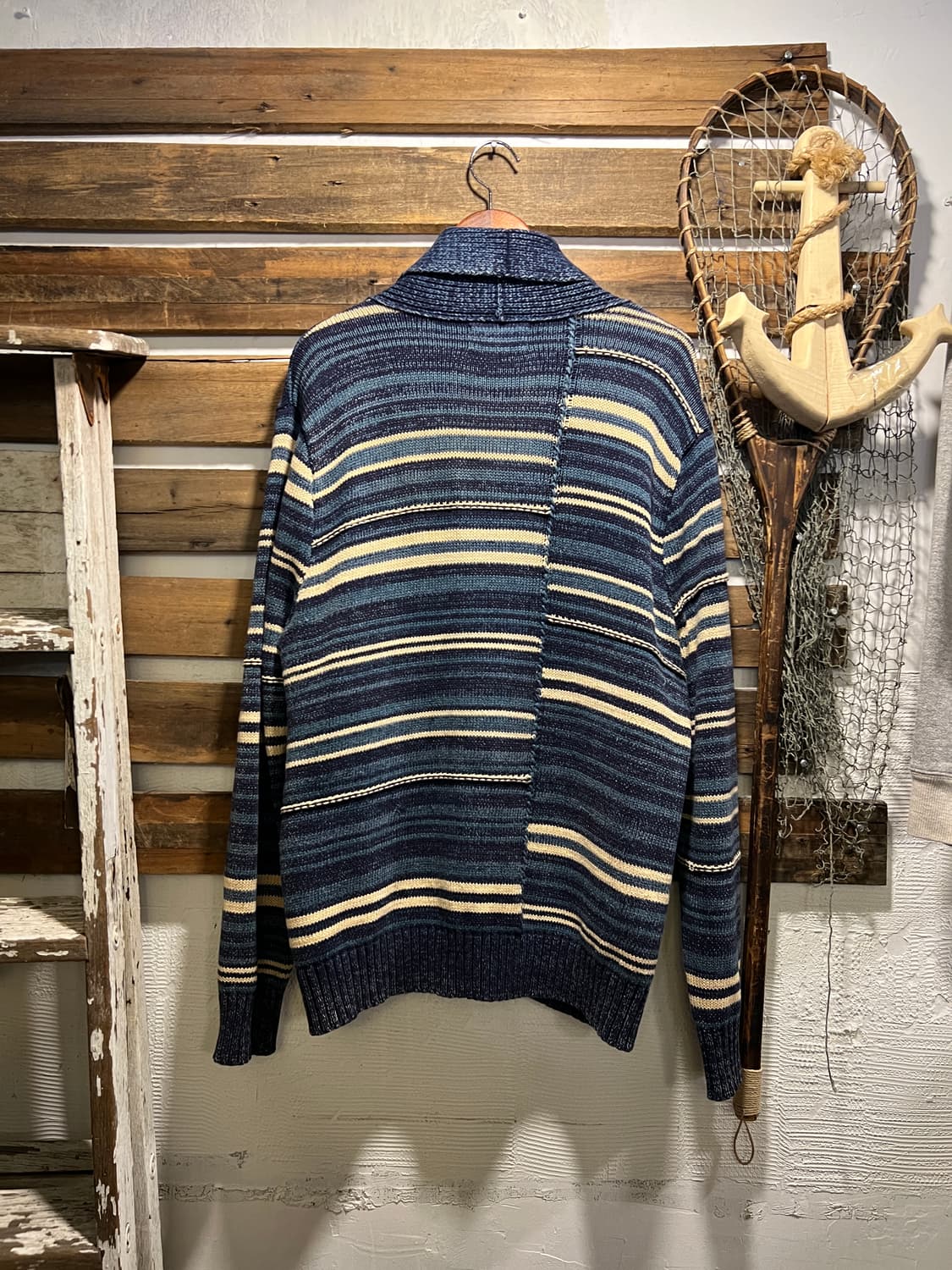 [L]폴로 데님앤서플라이 네이티브 스트라이프 가디건 상품이미지7