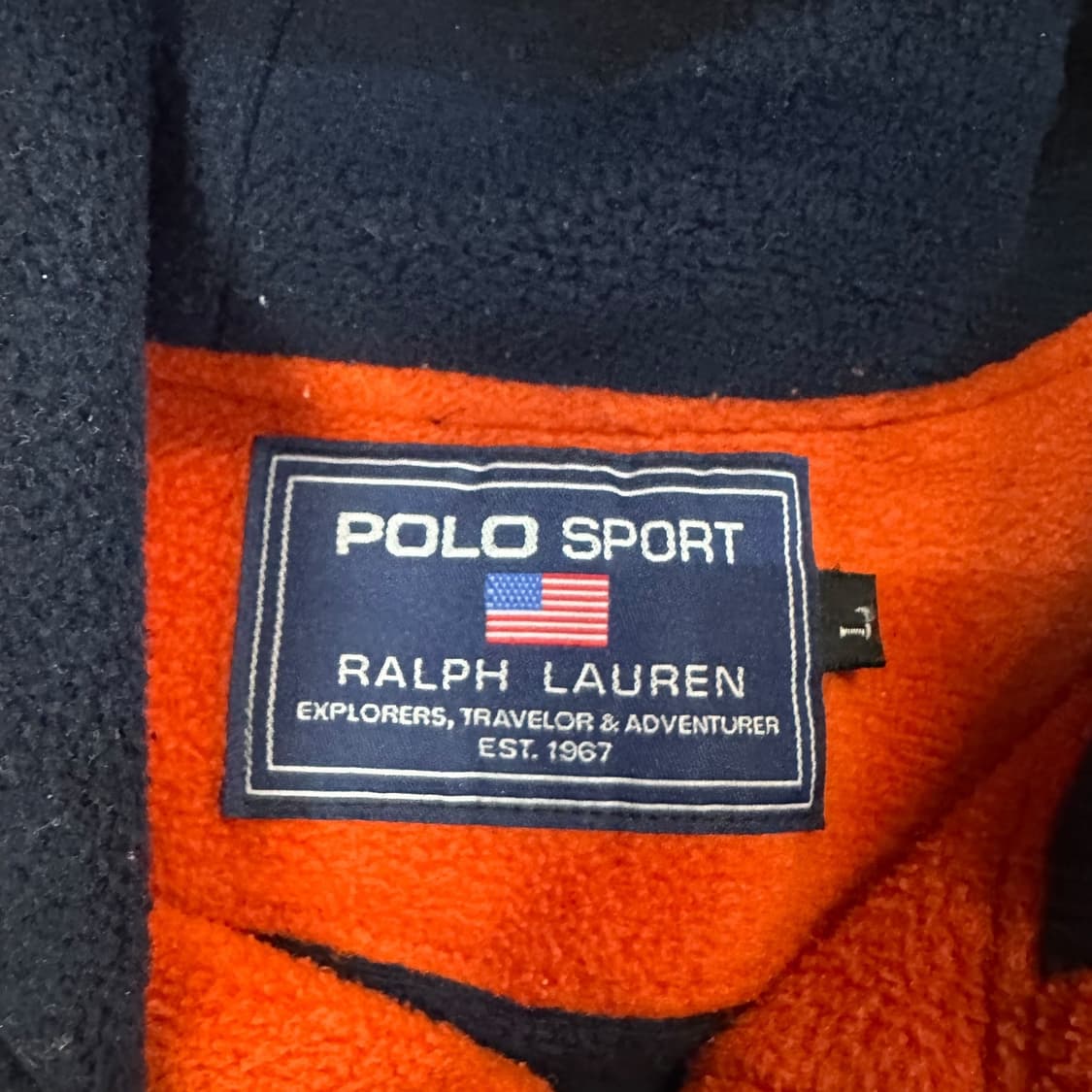 폴로스포츠 후리스 점퍼 상품이미지5