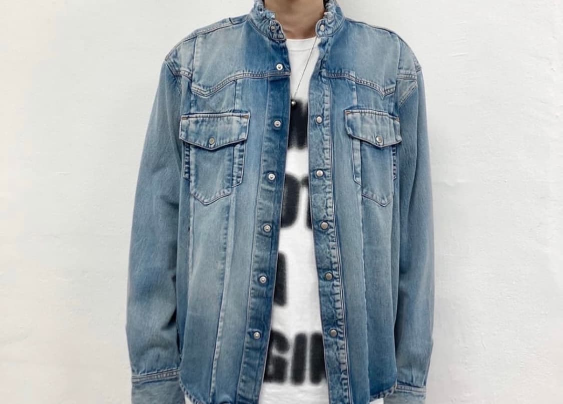 파세타즘 Facetasm 카라리스 리빌드 데님 자켓 상품이미지4