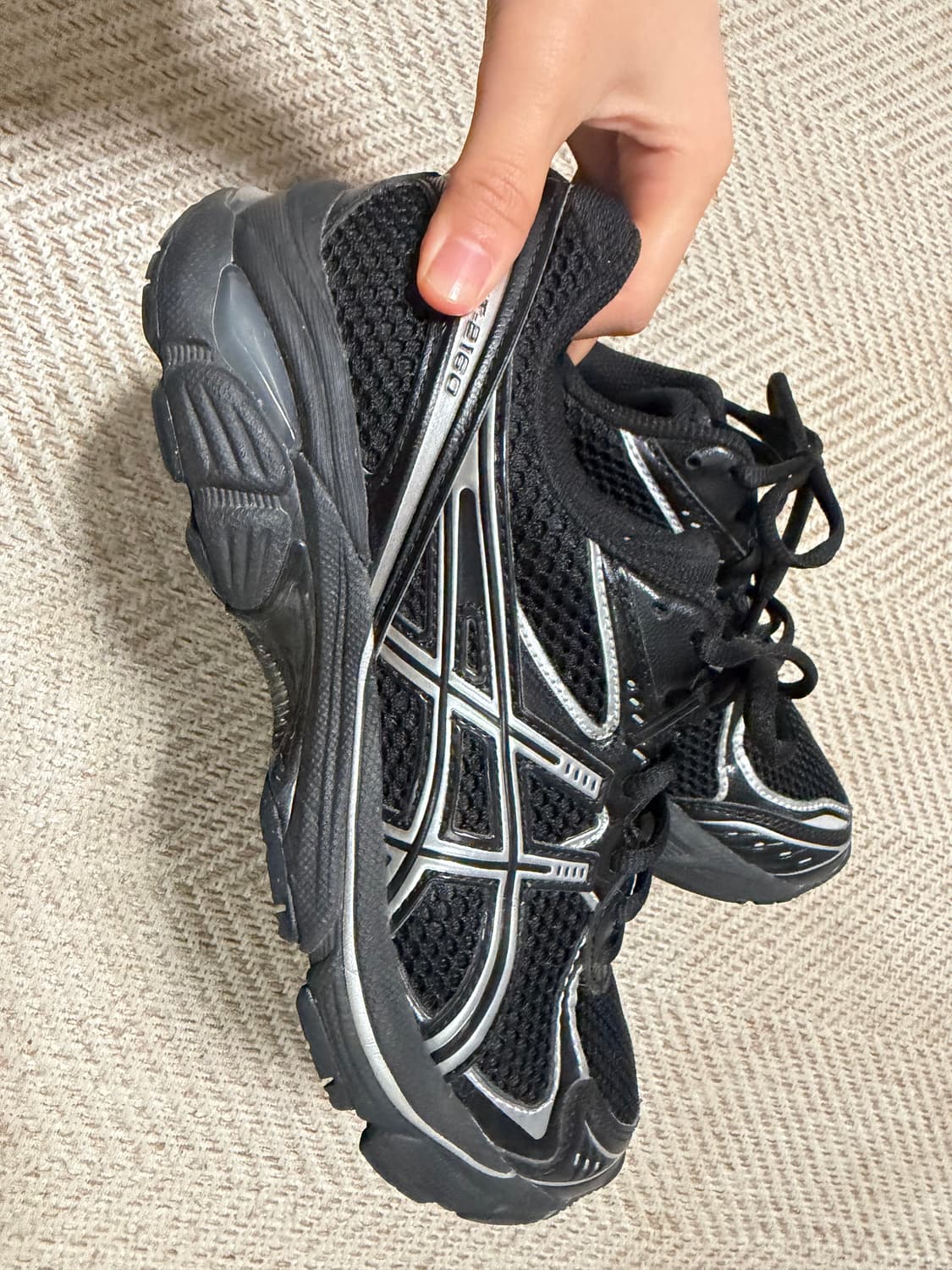 급처 아식스 GT-2160 블랙 퓨어실버 240 / 이제 가격 안낮춥니다 상품이미지3