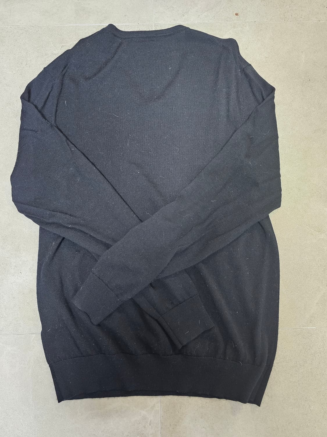 유니클로 V넥 모 니트 L 상품이미지3