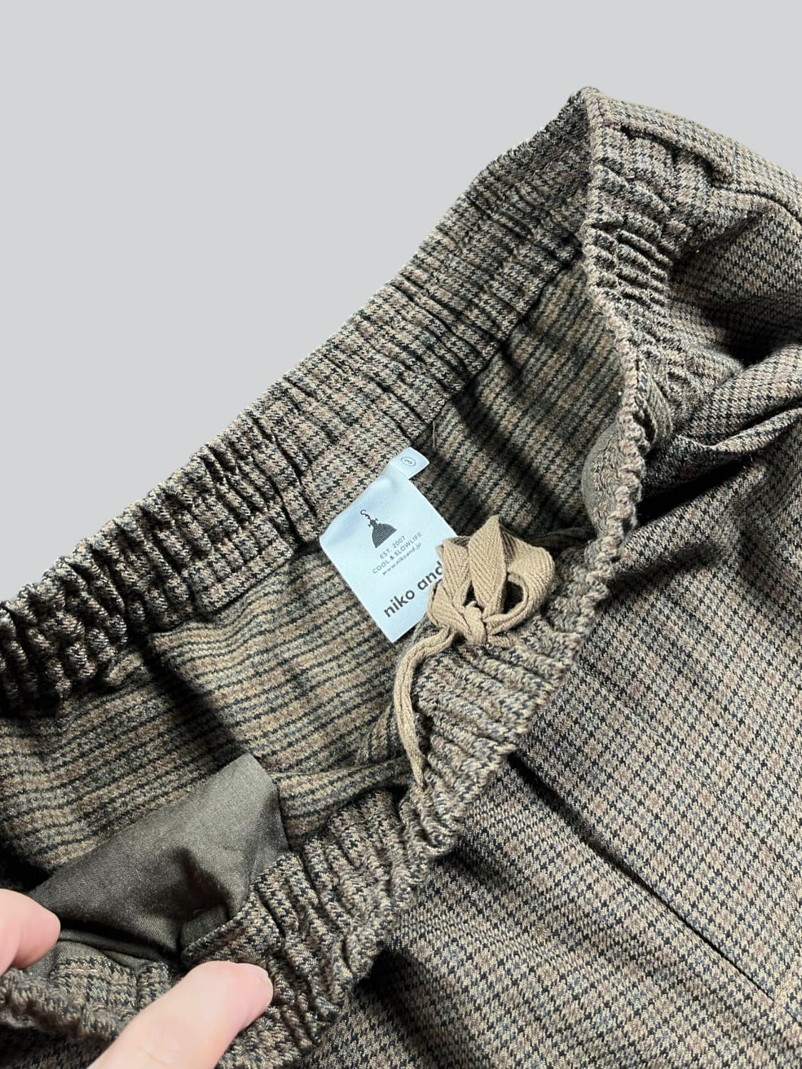 niko and 체크패턴 팬츠  상품이미지3