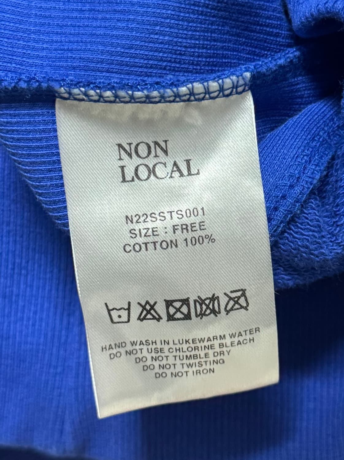 파랑 맨투맨  상품이미지4