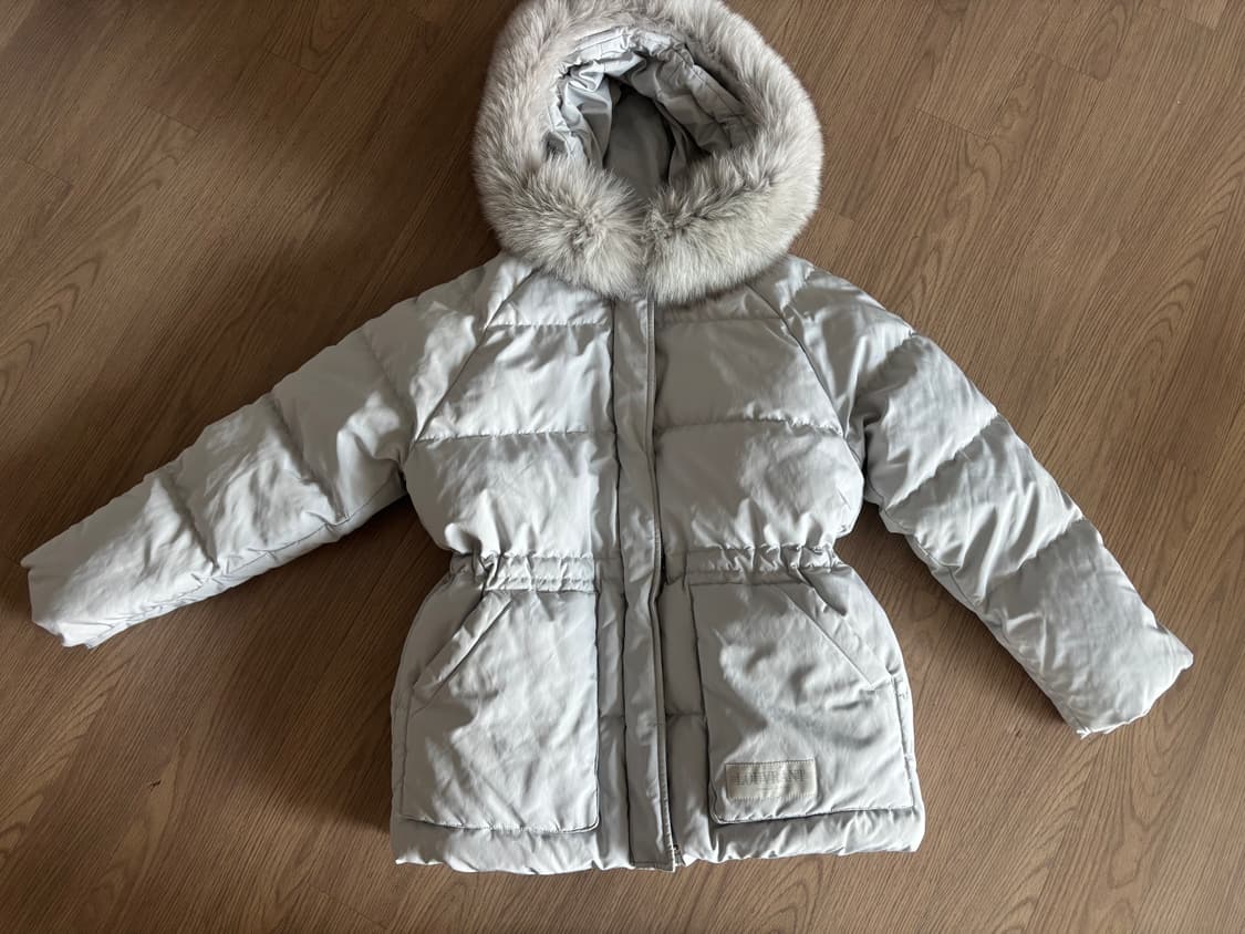 새상품급 온앤온 사가퍼 패딩 연그레이 55 상품이미지1