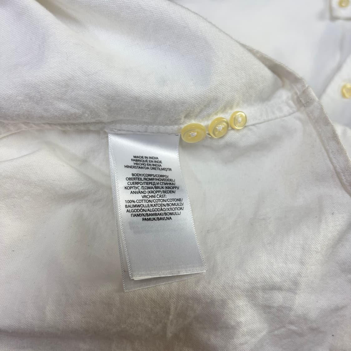 폴로 화이트 셔츠[2315] 상품이미지9