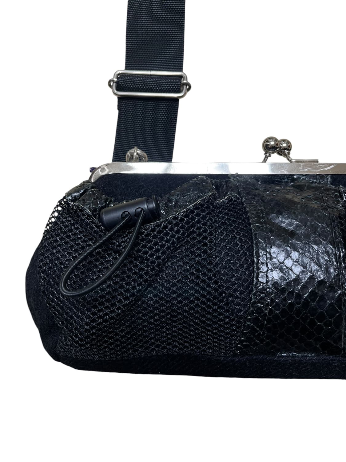 Junya Watanabe Frame Leather & Mesh Bag 상품이미지3