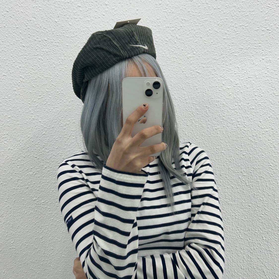 나이키 90s y2k 그린 코듀로이 헌팅캡 상품이미지1