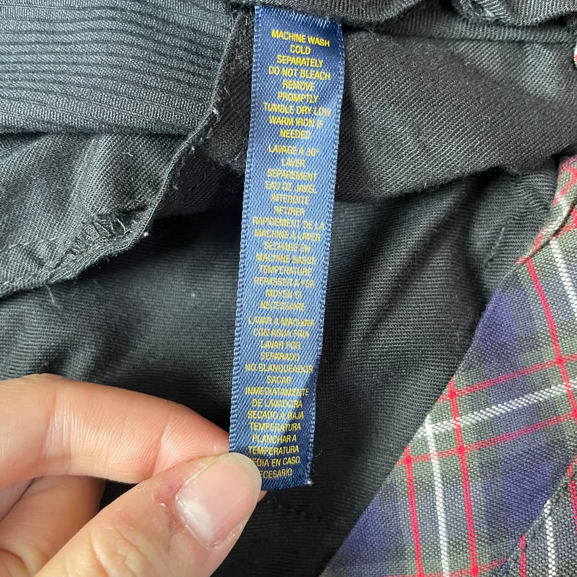 (34) 폴로 랄프로렌 럭비 RUGBY 블랙 코듀로이 팬츠 상품이미지5