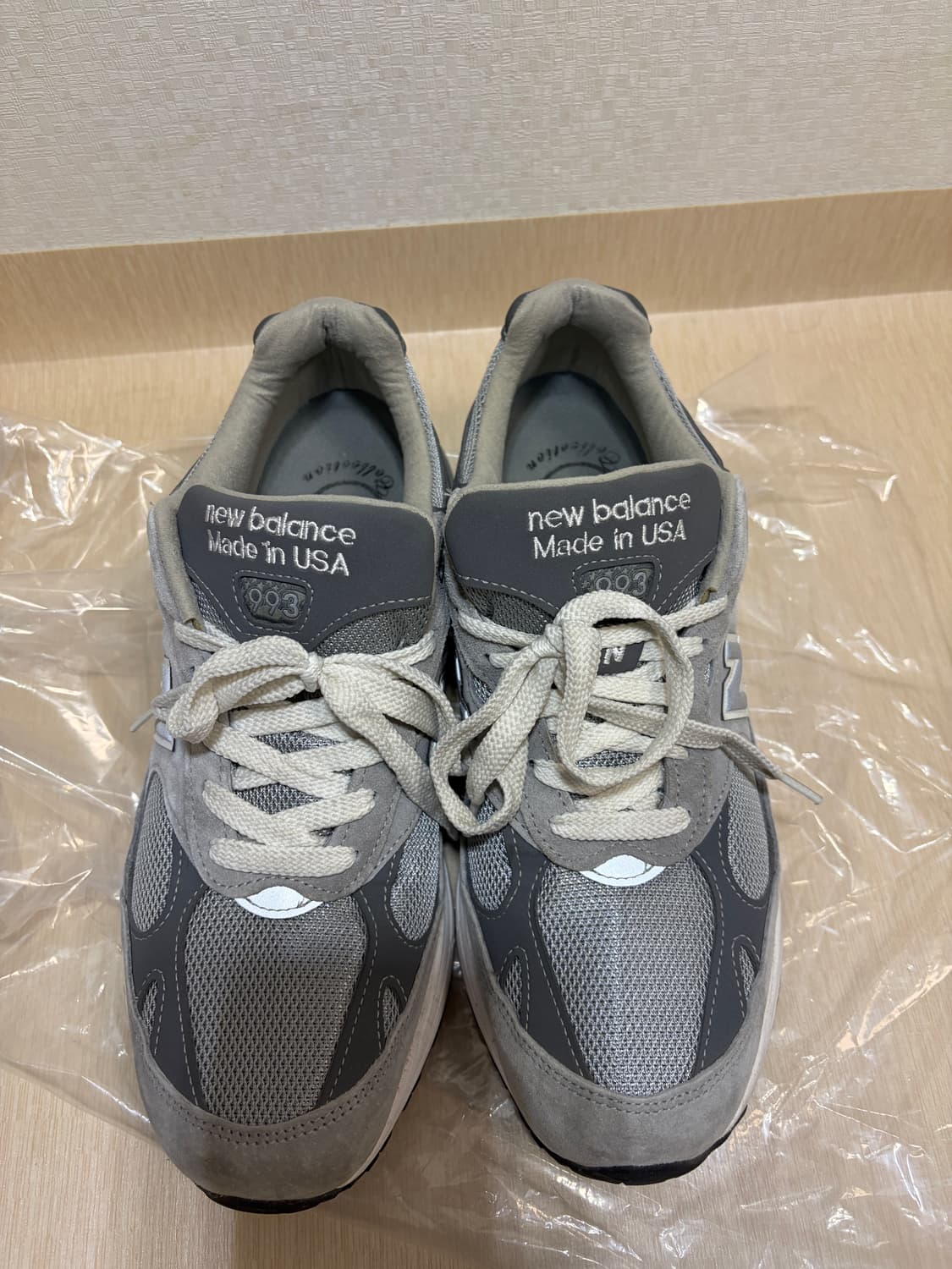 뉴발란스993 그레이 D스탠다드 300사이즈 상품이미지1