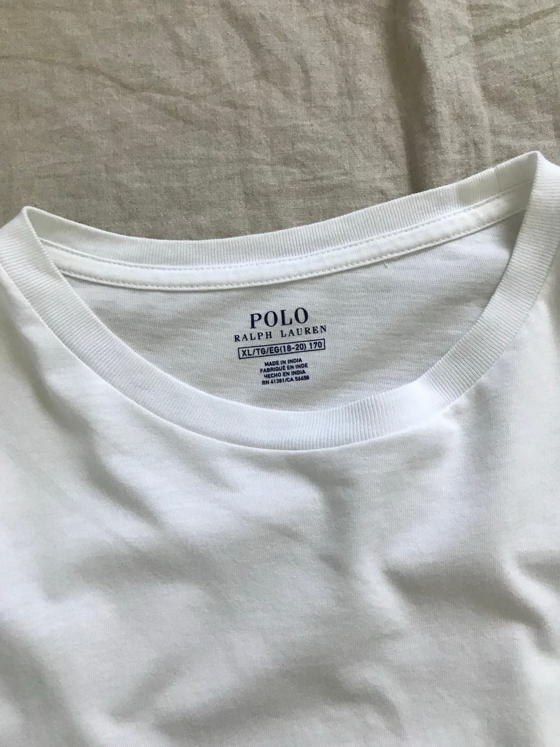폴로 랄프로렌 포니로고 화이트 롱슬리브티 상품이미지7