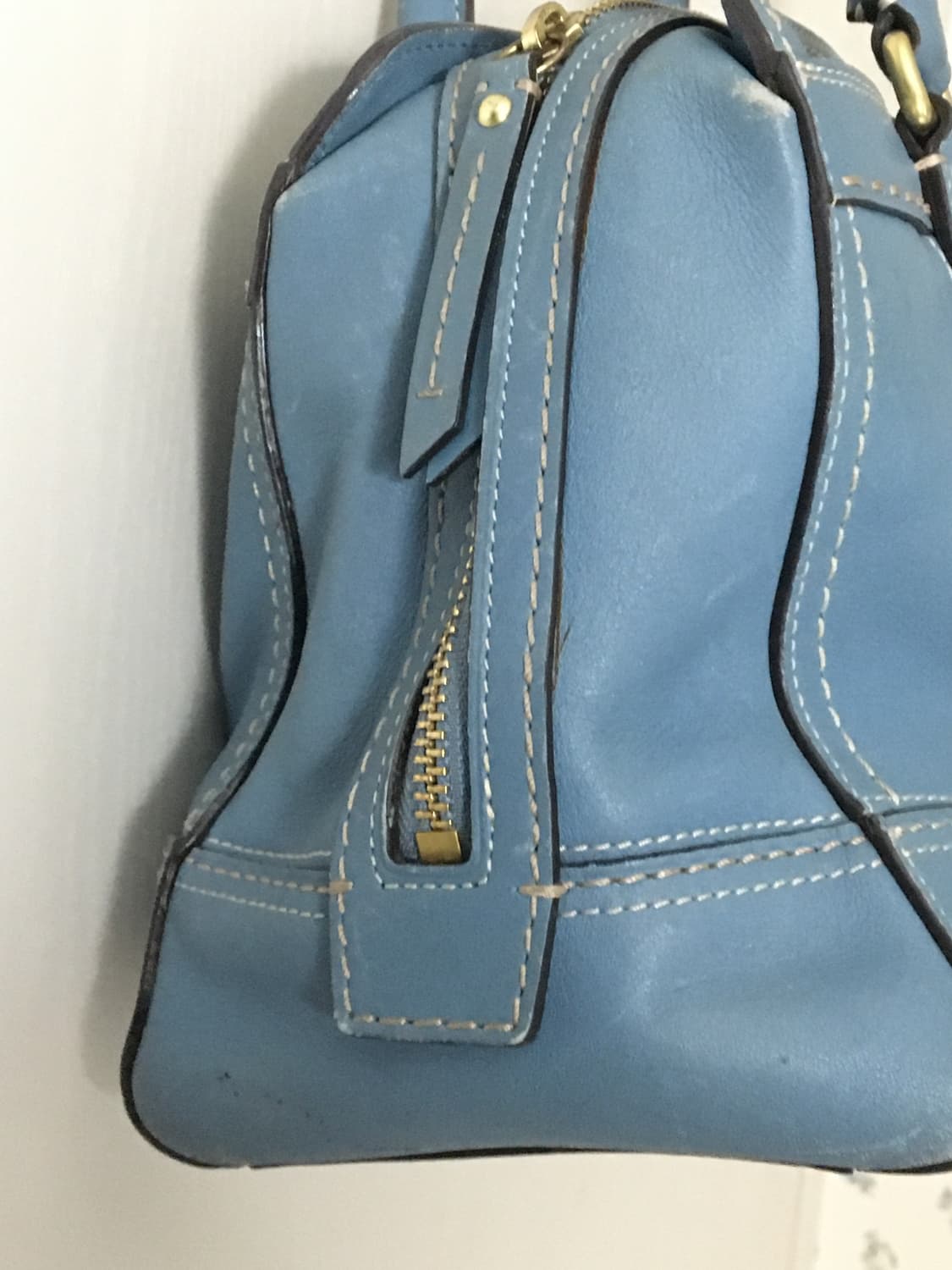 coach blue shoulder bag 상품이미지9