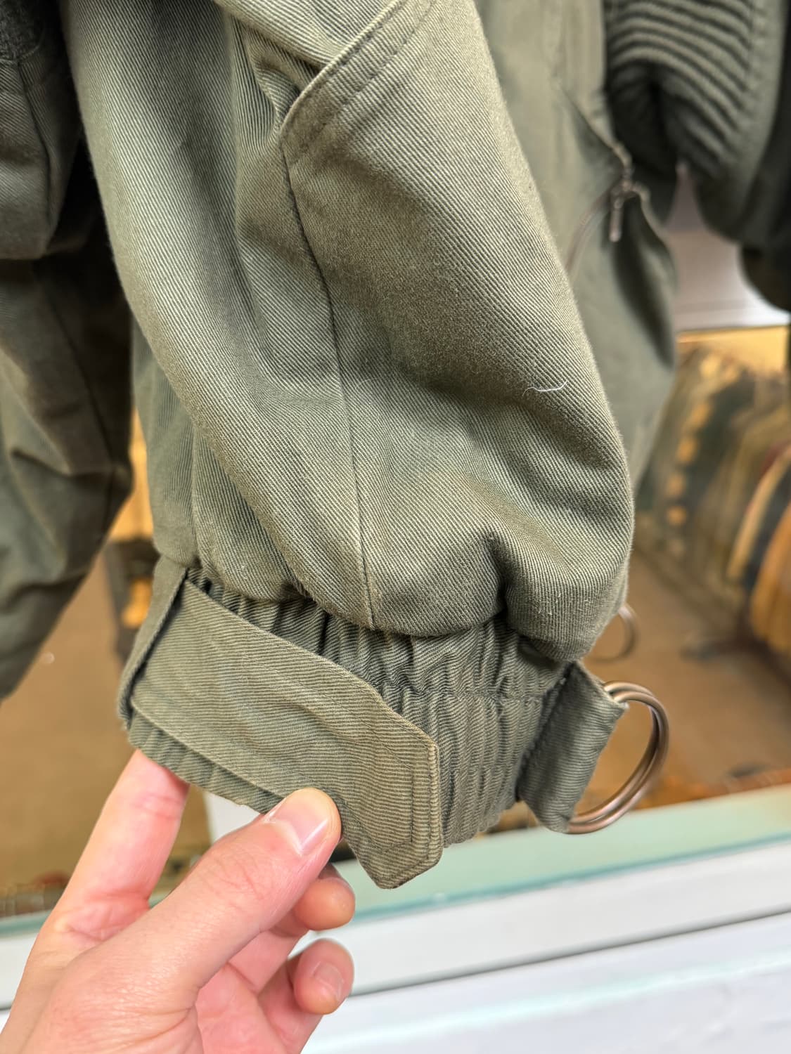 Astray 빈티지 모터사이클 봄버 자켓 L 상품이미지8