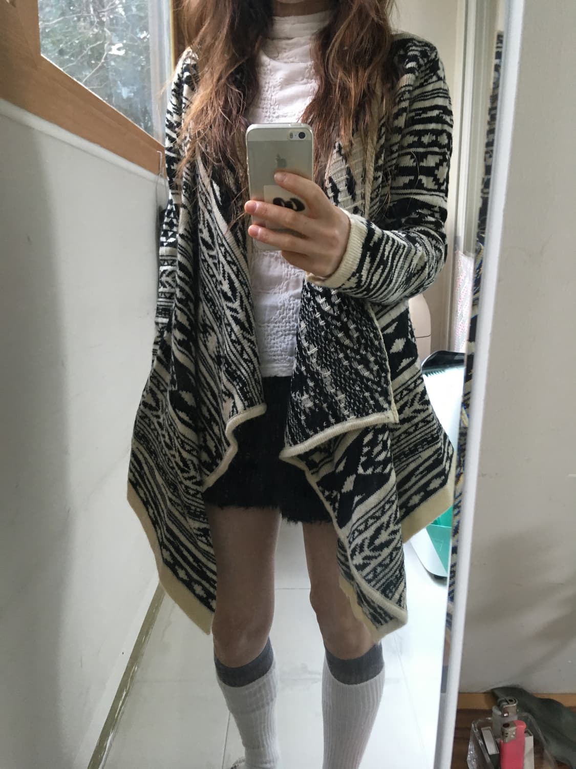 에스닉 패턴 가디건 상품이미지1