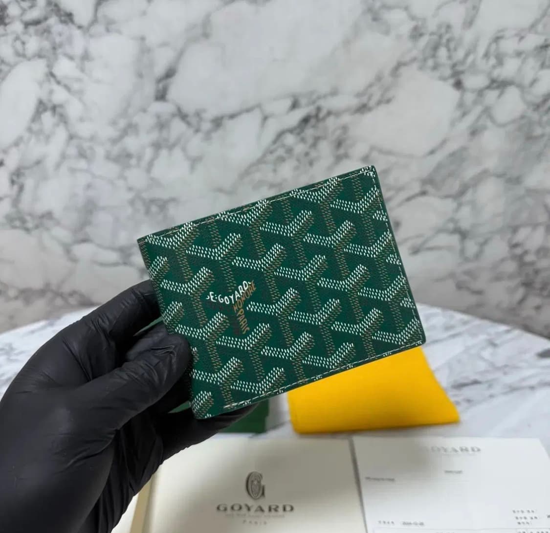 [새상품/10.11일 구매] 고야드 빅투와르 반지갑 그린 상품이미지1