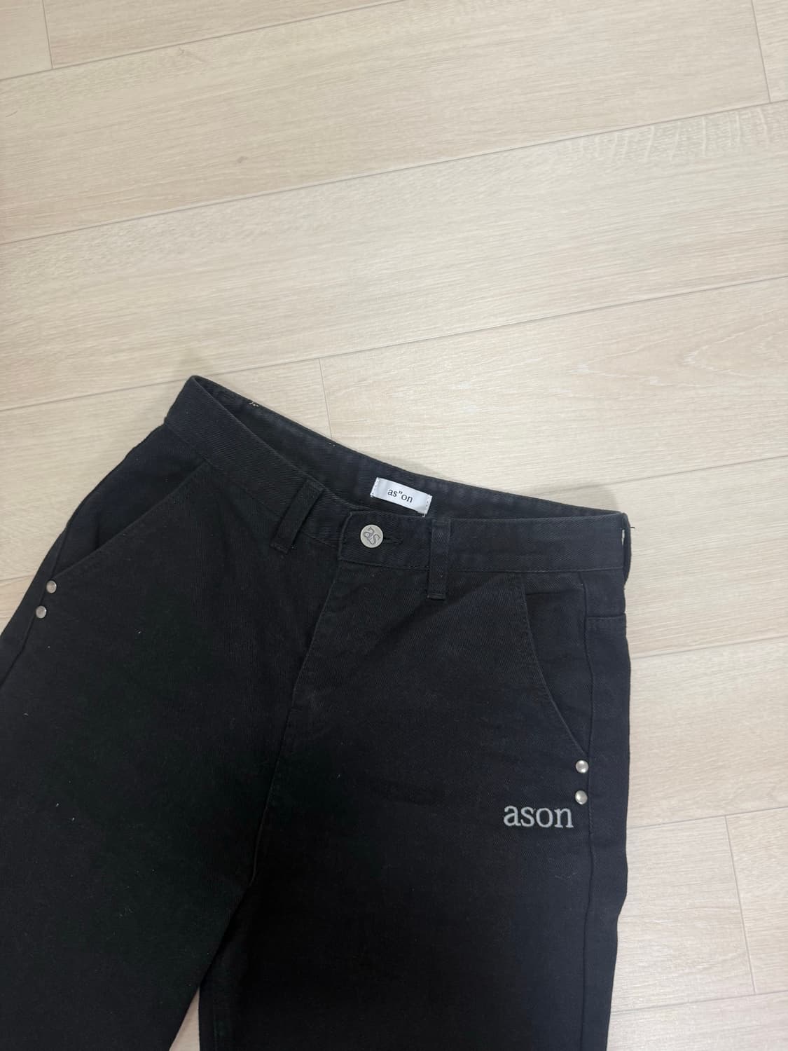 애즈온 스모그 와이드 팬츠 s 상품이미지2