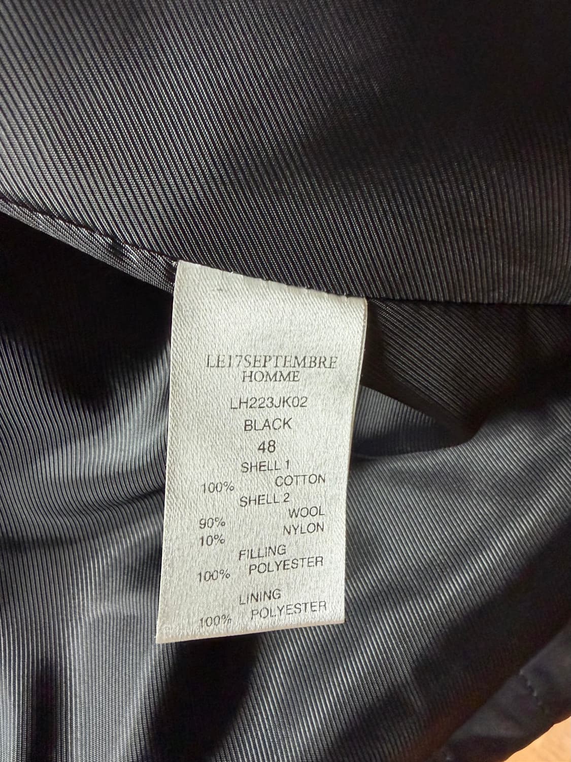 르197 옴므 퀼티드 자켓 상품이미지4