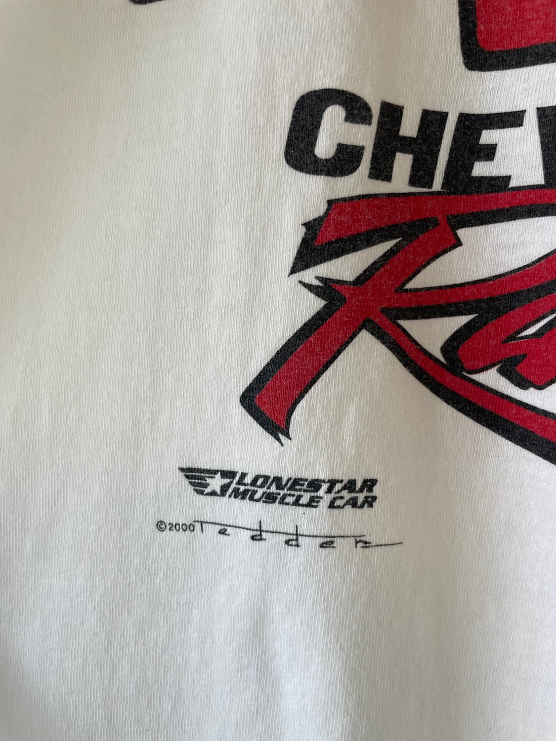 00's Vintage Chevrolet Racing T-shirt ​ 상품이미지5