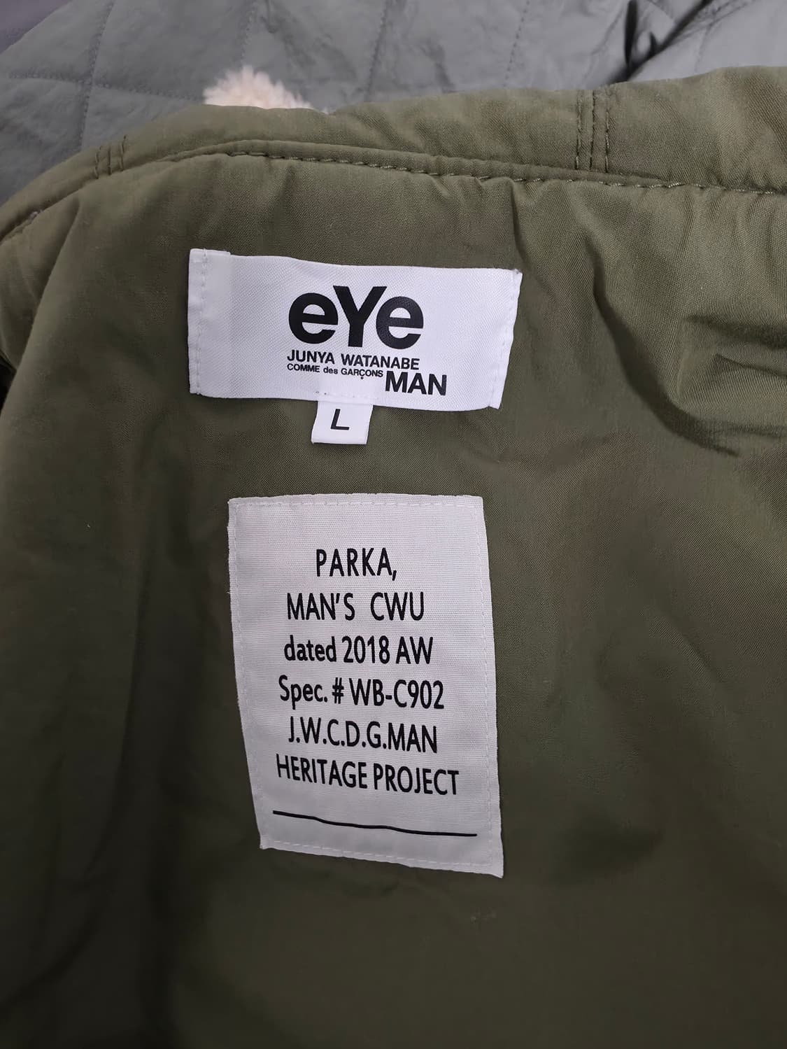 L 준야 와타나베 18aw cwu 파카 wb-c902 상품이미지6