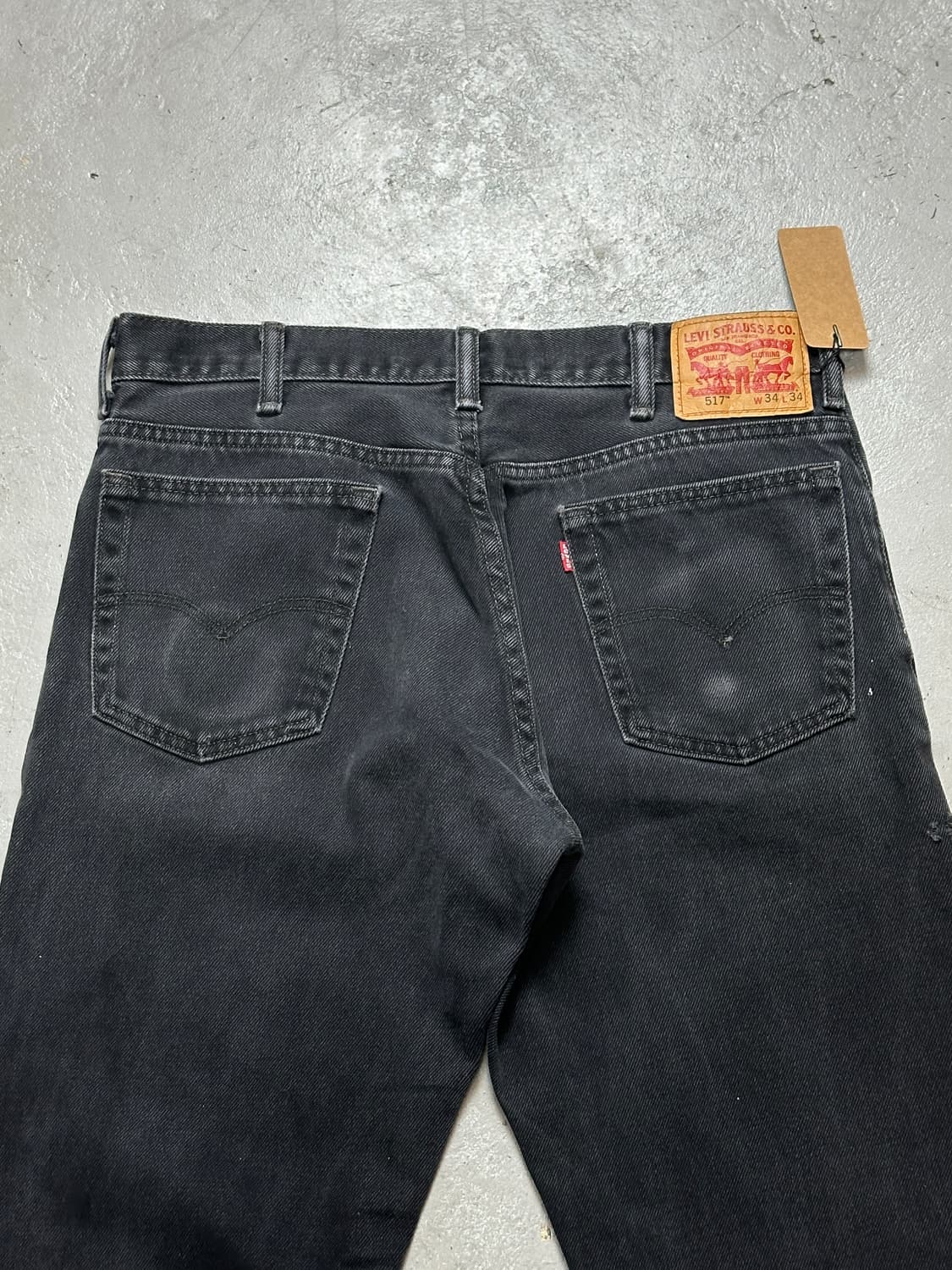 00’s 리바이스 517 블랙 부츠컷 플레어진 상품이미지6