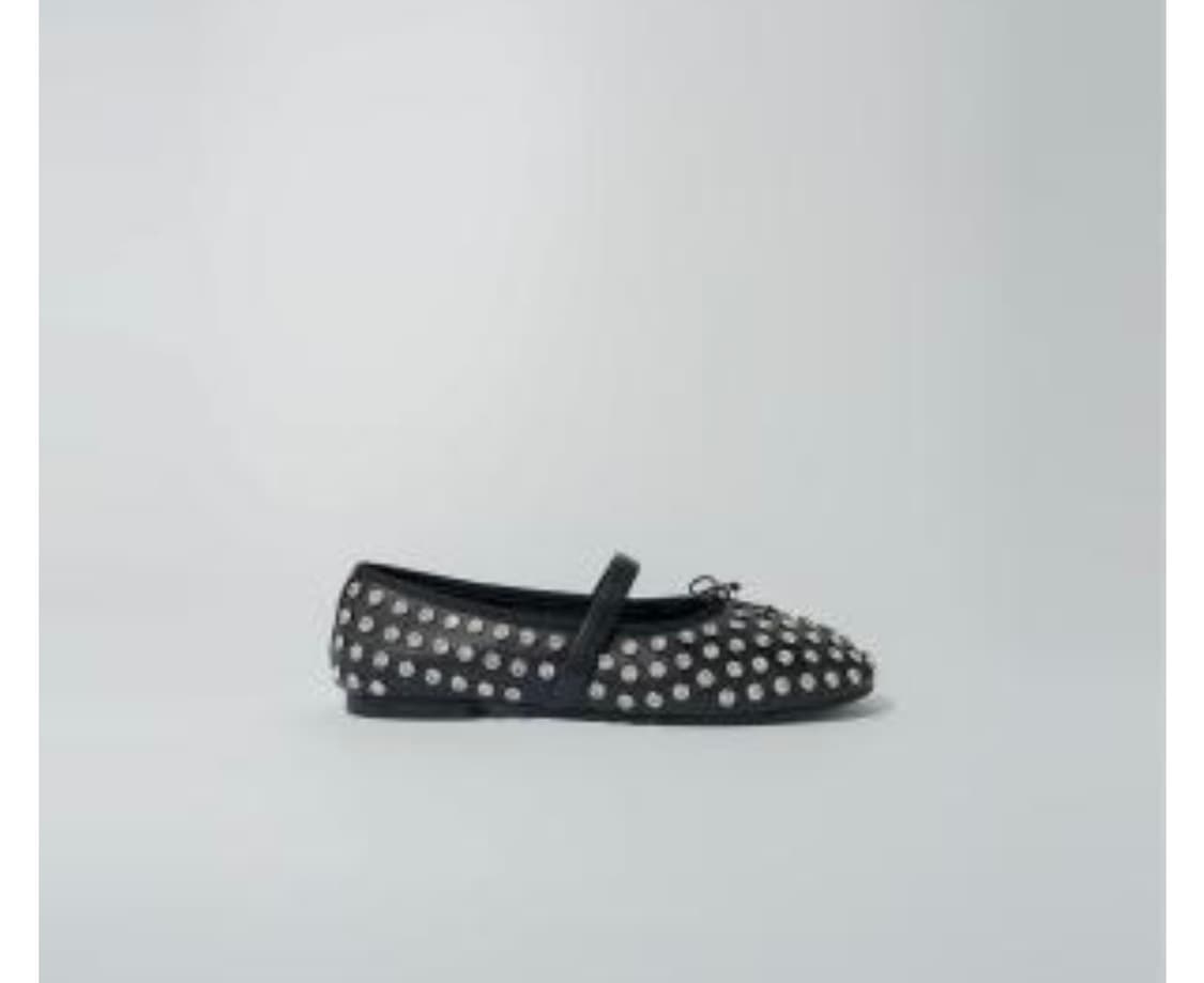 마쥬 maje 큐빅 발레리나 슈즈 38(250)새상품 상품이미지4