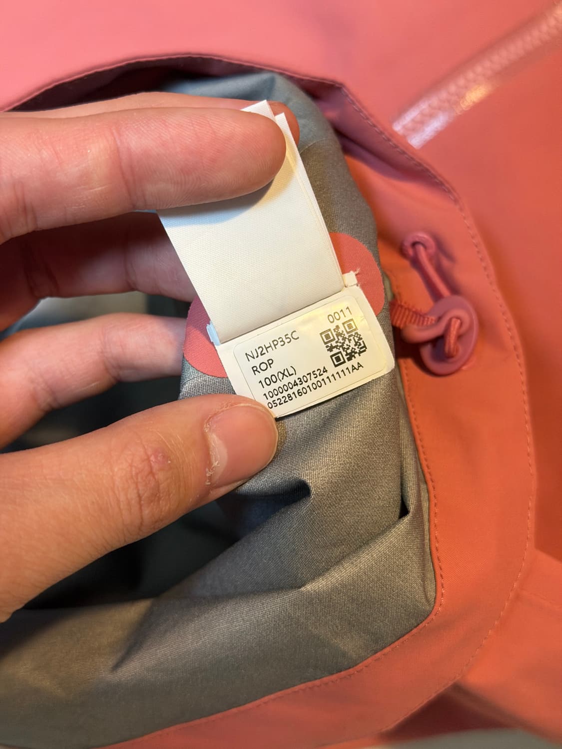 노스페이스 슈퍼벤트 고프코어 바람막이 자켓 핑크 상품이미지7