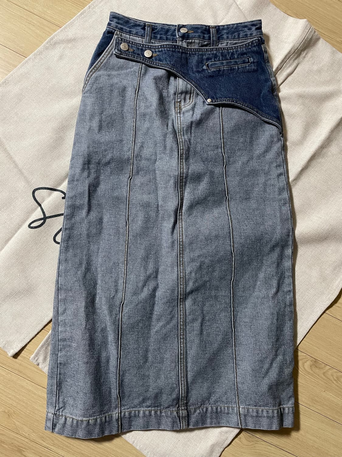 마뗑킴 청치마 s (25-26인치) 상품이미지2