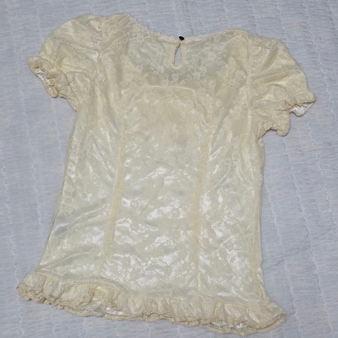 핀터달천깔 레이스 블라우스 상품이미지3