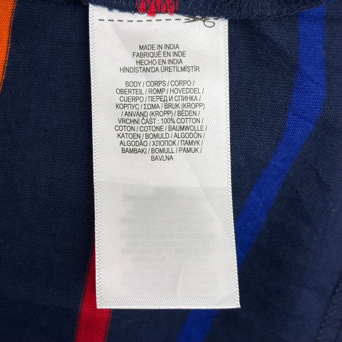 데드스탁 폴로 랄프로렌 스트라이프 반팔 티셔츠 상품이미지5