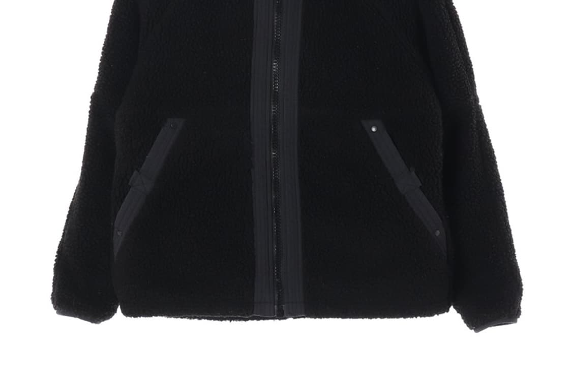 스파이더 블랙 후드 플리스 자켓 S 상품이미지5