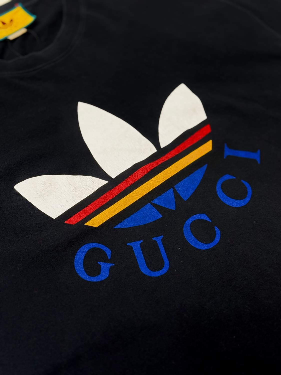 Gucci x Adidas 구찌 x 아디다스 로고 프린팅 반팔 티셔츠 상품이미지5