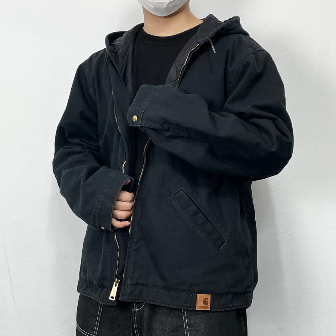 칼하트 덕다운 엑티브 후드 워크 자켓 상품이미지1