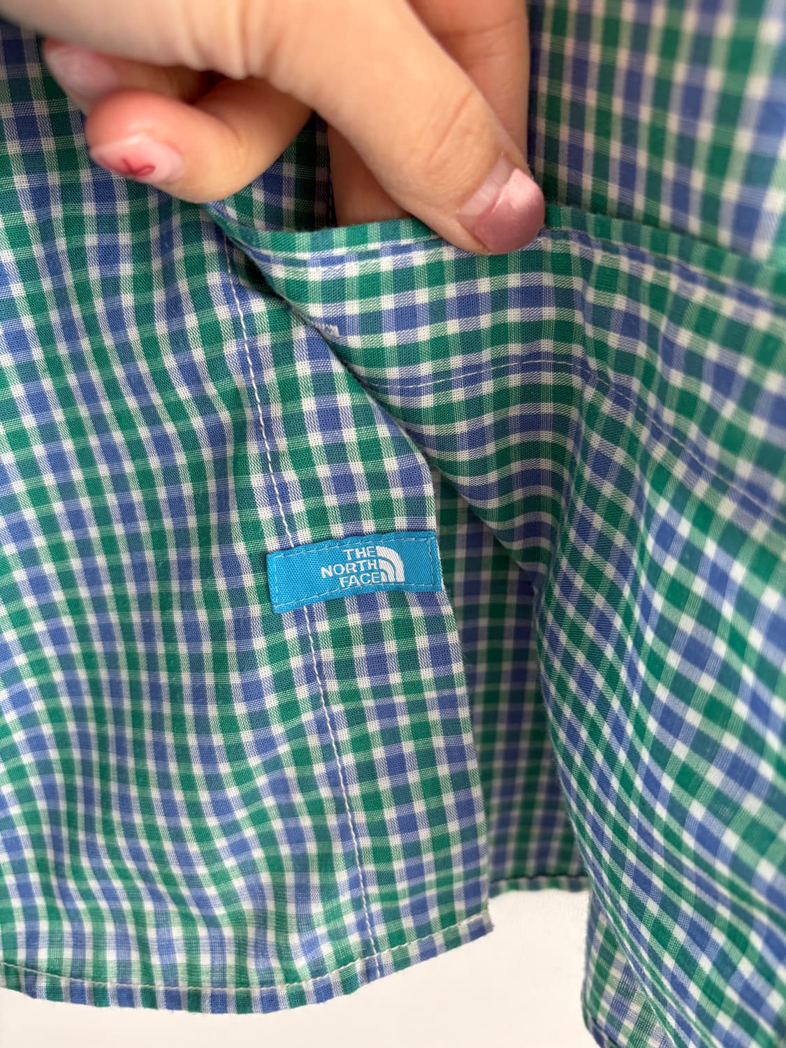 노스페이스 체크 셔츠 상품이미지6