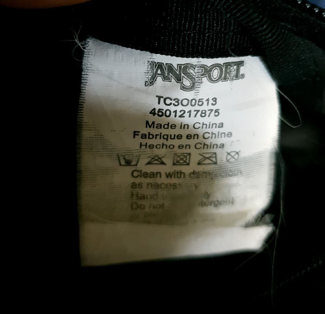 잔스포츠 힙색 슬링백 블랙 상품이미지3