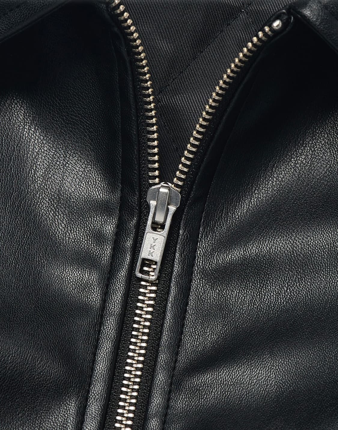 레더 위에 스머프? WKNDRS 스머프 그래픽 레더 자켓 M 상품이미지5