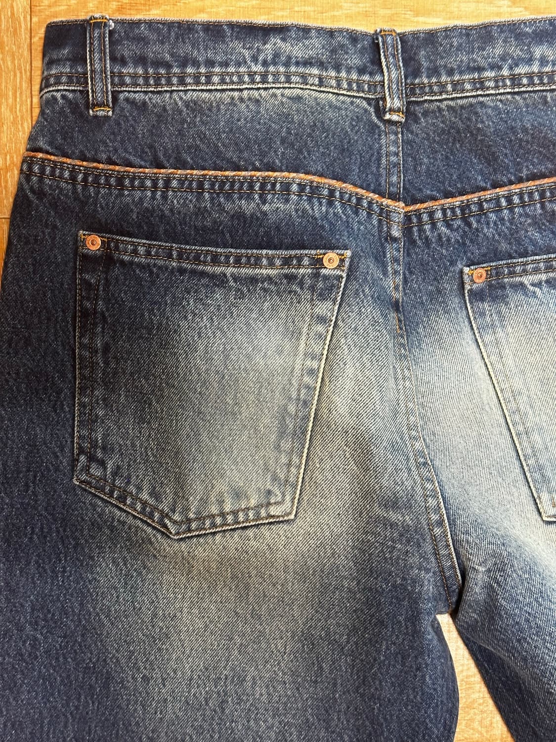 앤더슨벨 빈티지 워시드 플레어진 상품이미지5