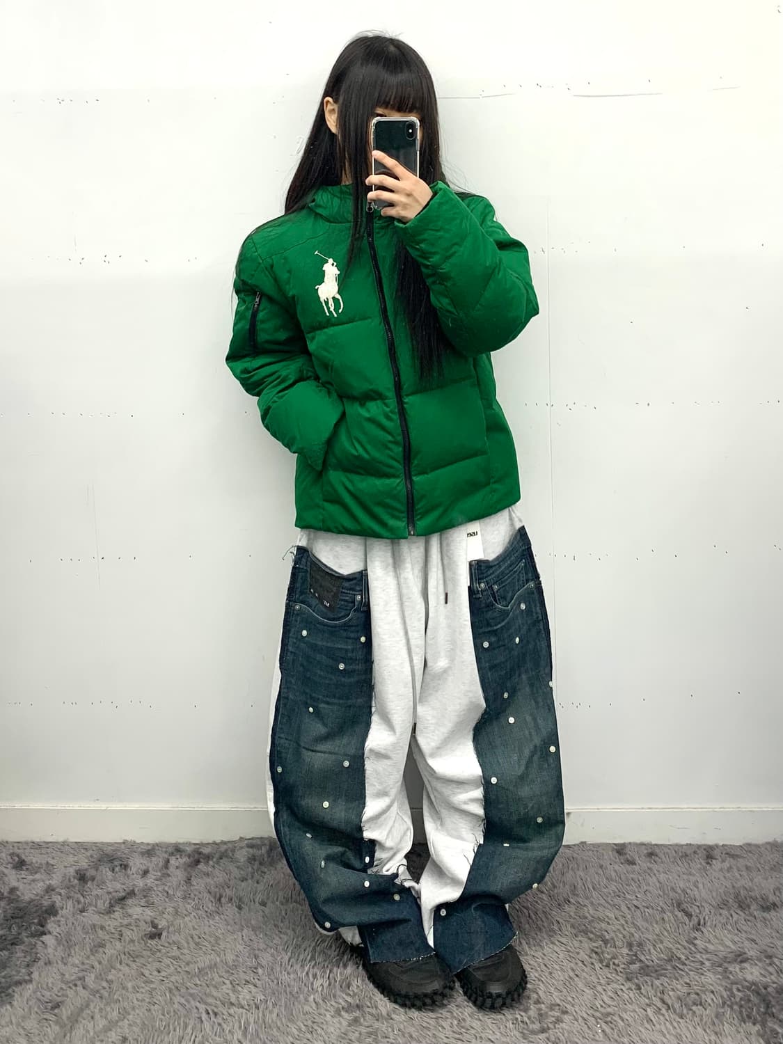 Polo big pony 덕다운 패딩 상품이미지1