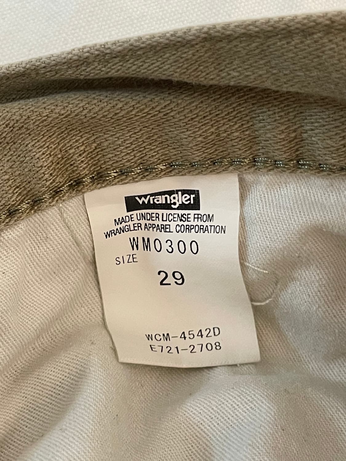 랭글러 팬츠 상품이미지5