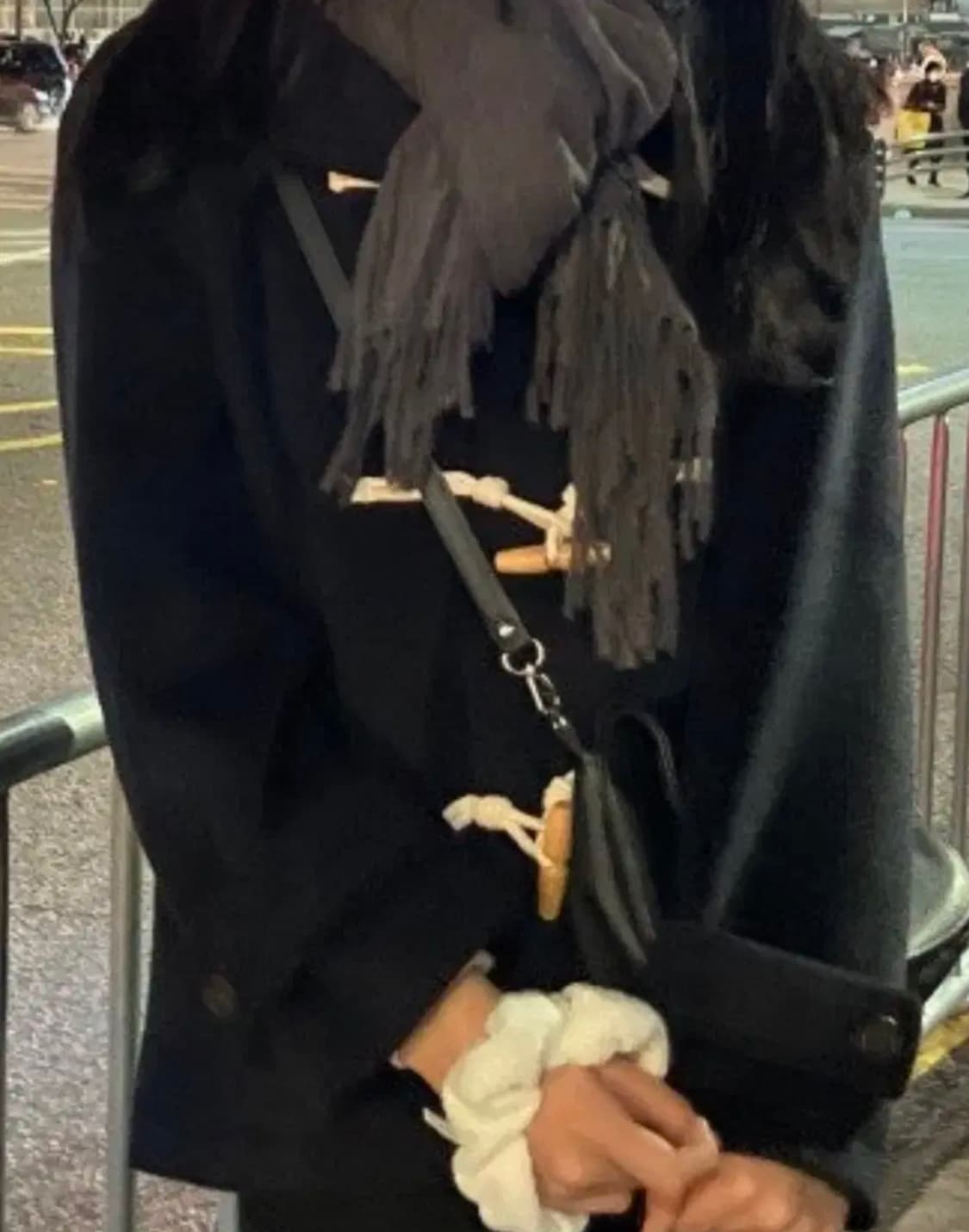 에잇세컨즈 떡볶이 하프 코트 남색 85S 상품이미지1