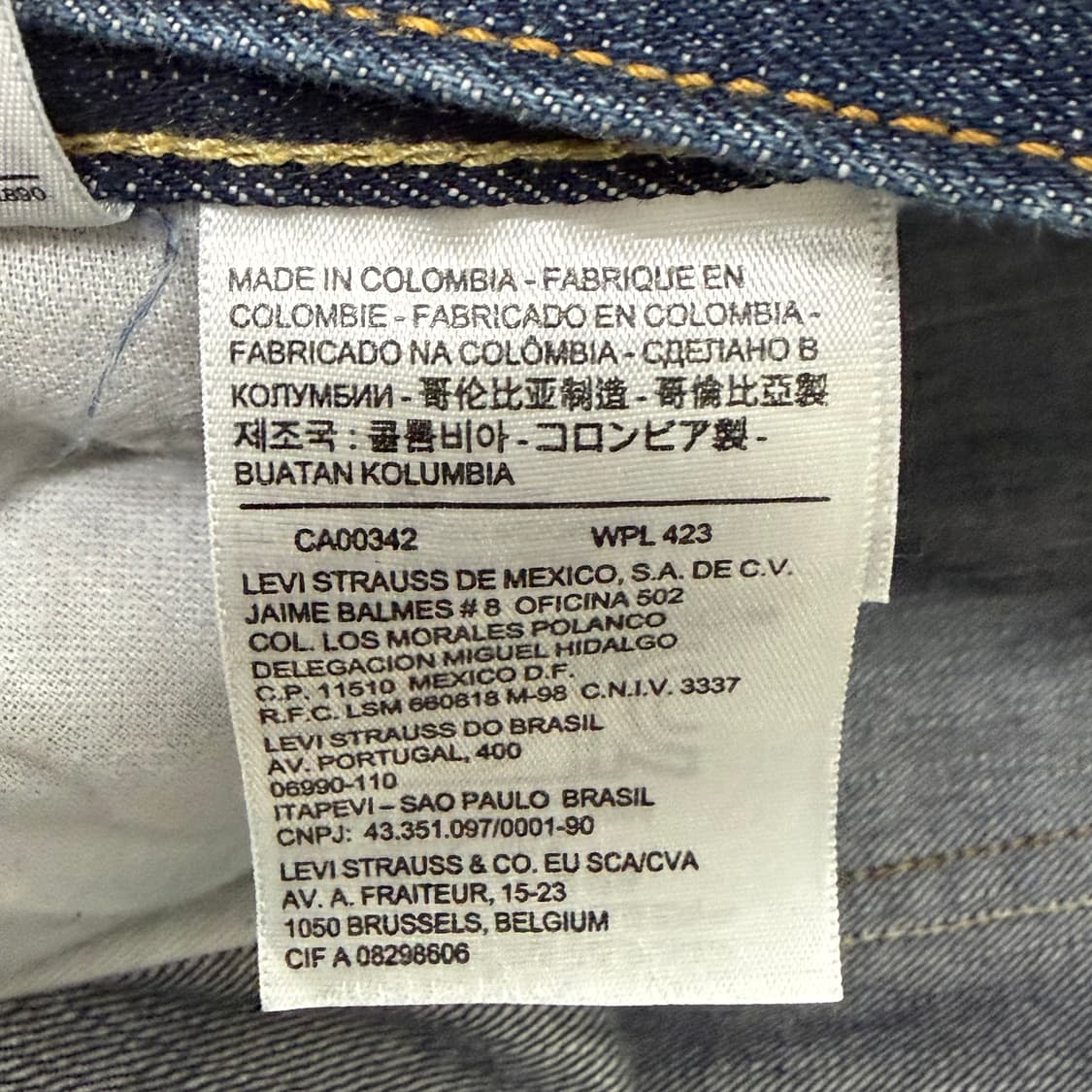 리바이스 527 데님 팬츠 청바지 (2) 상품이미지6