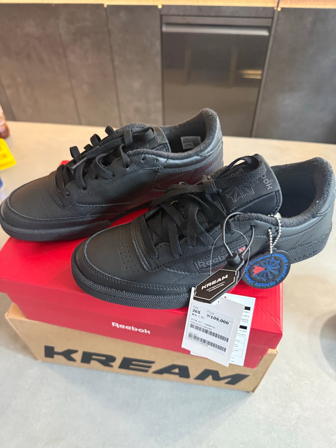 리복 c85 265mm (새상품) 상품이미지2