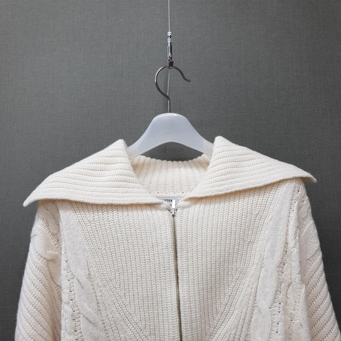 한섬 시스템 2021  케이블 니트  F사이즈 상품이미지3