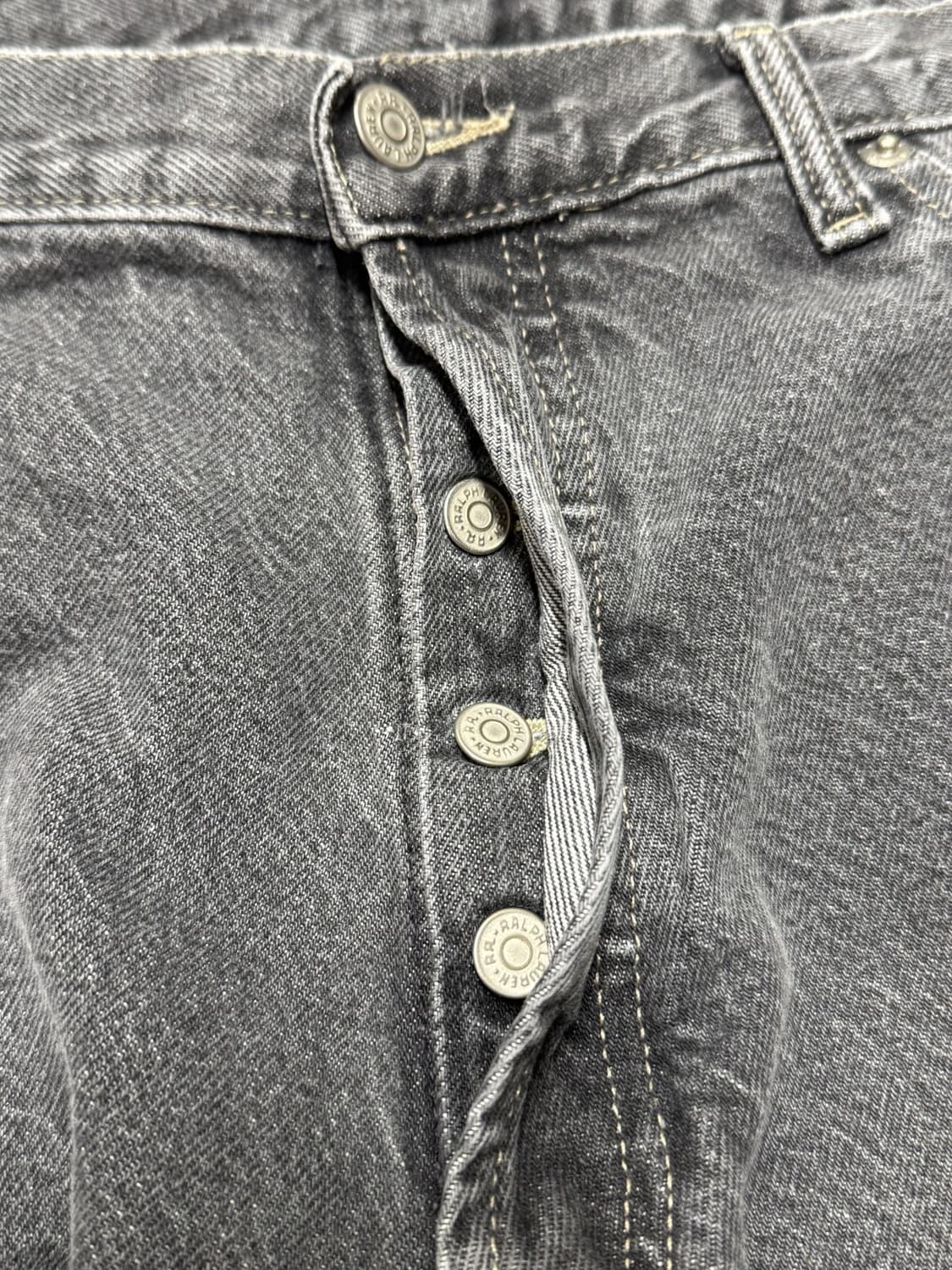 90s RRL 더블알엘 블랙 워시 데님 진 상품이미지3