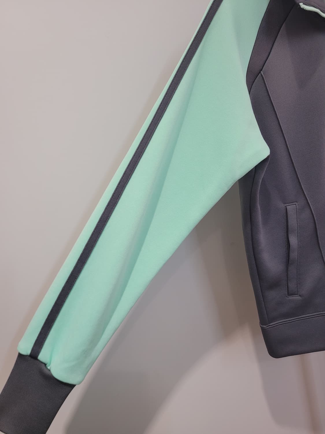 나이키 그레이/민트 트랙탑 져지 여성용 S사이즈 상품이미지4